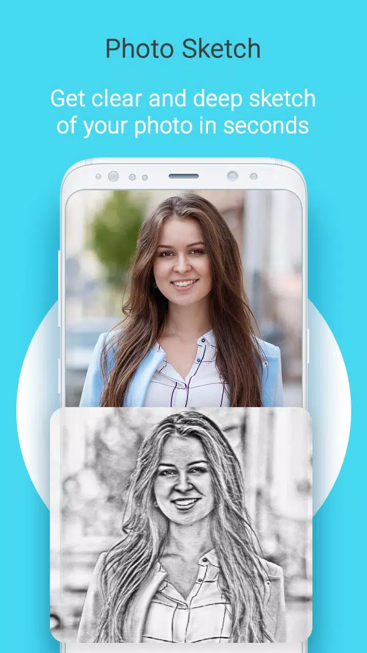 Photo Sketch Maker ဖန်သားပြင်ဓာတ်ပုံ 2