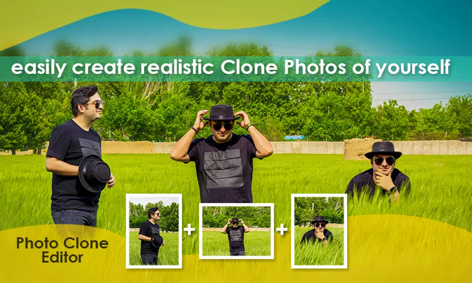 Photo Clone App twins Editor Screenshot 1