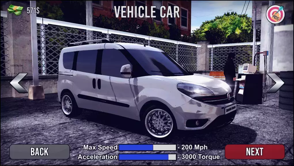 Doblo Drift Simulator 스크린샷 0