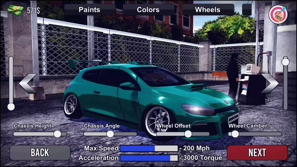 Doblo Drift Simulator Zrzut ekranu 2