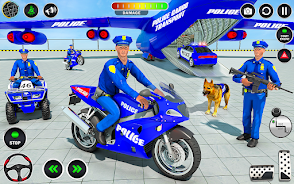 Police Cargo Transport Games スクリーンショット 0