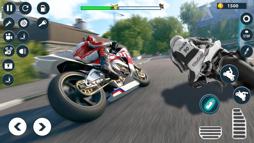 Street Bike Drag Racing Games スクリーンショット 1