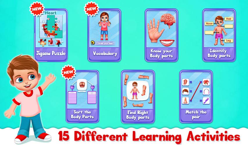 Human Body Parts Скриншот 0