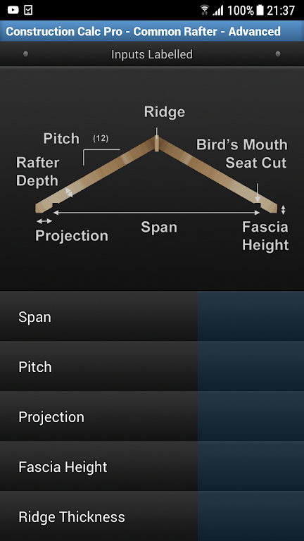 Construction Calc Pro Mod Capture d'écran 3