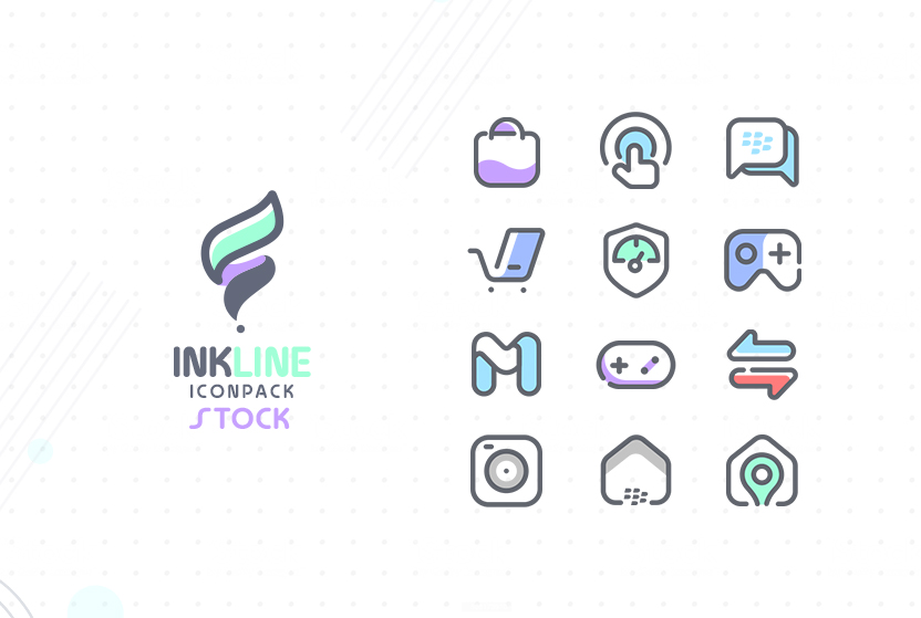 InkLine Icon Pack Mod スクリーンショット 3