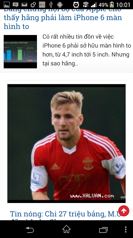 Schermata XaLuan Doc Bao Moi Tin Tuc 24h 2