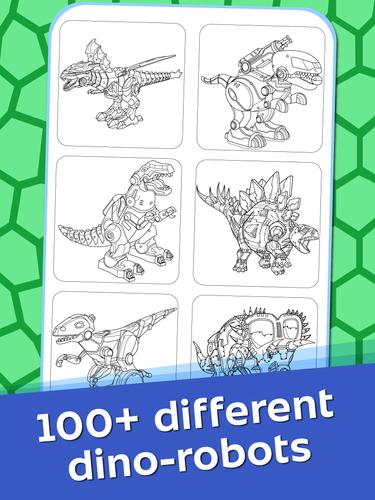 Dino Robots Coloring for Boys ภาพหน้าจอ 2