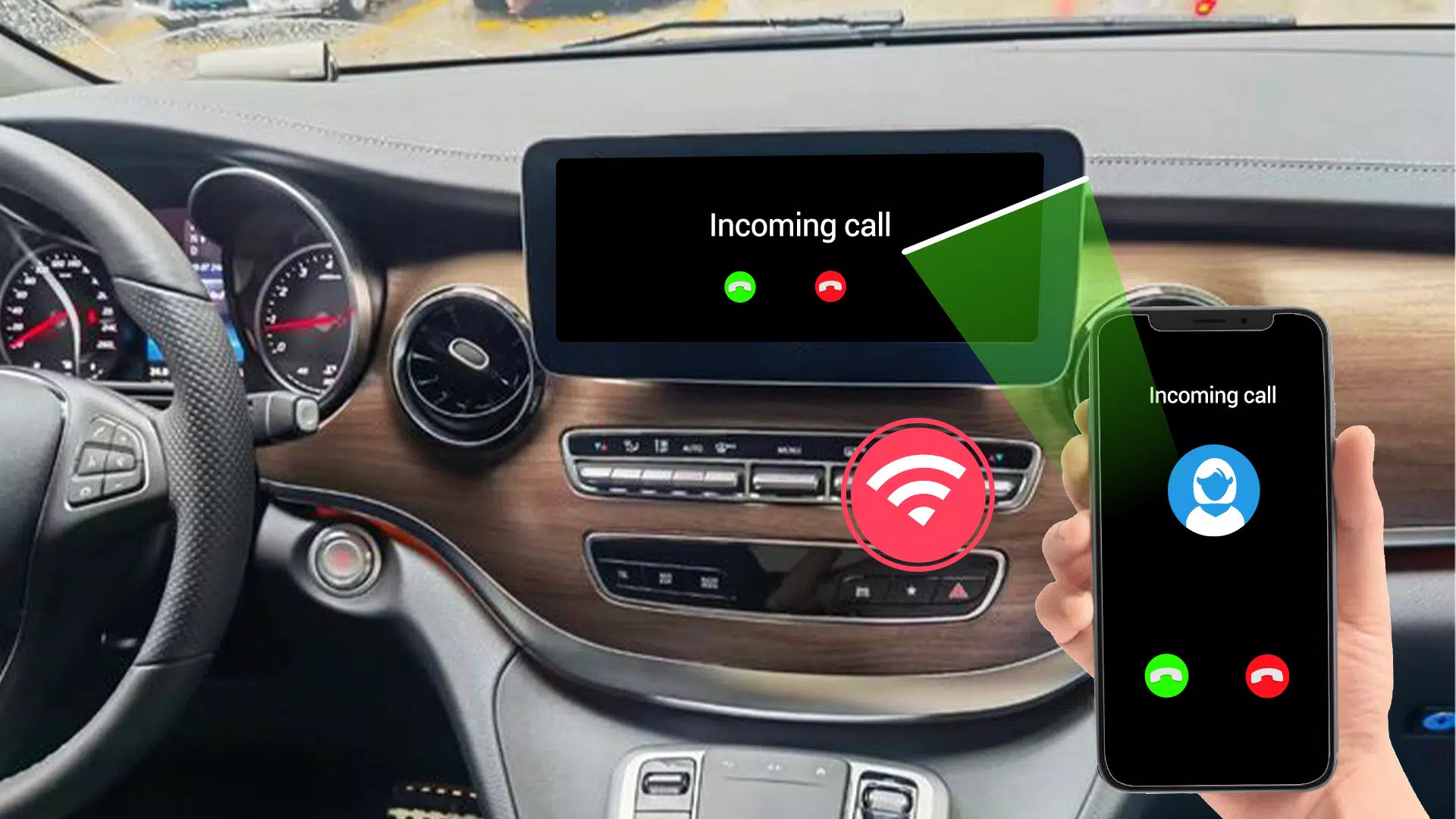 Screen2auto android Car Play ภาพหน้าจอ 1