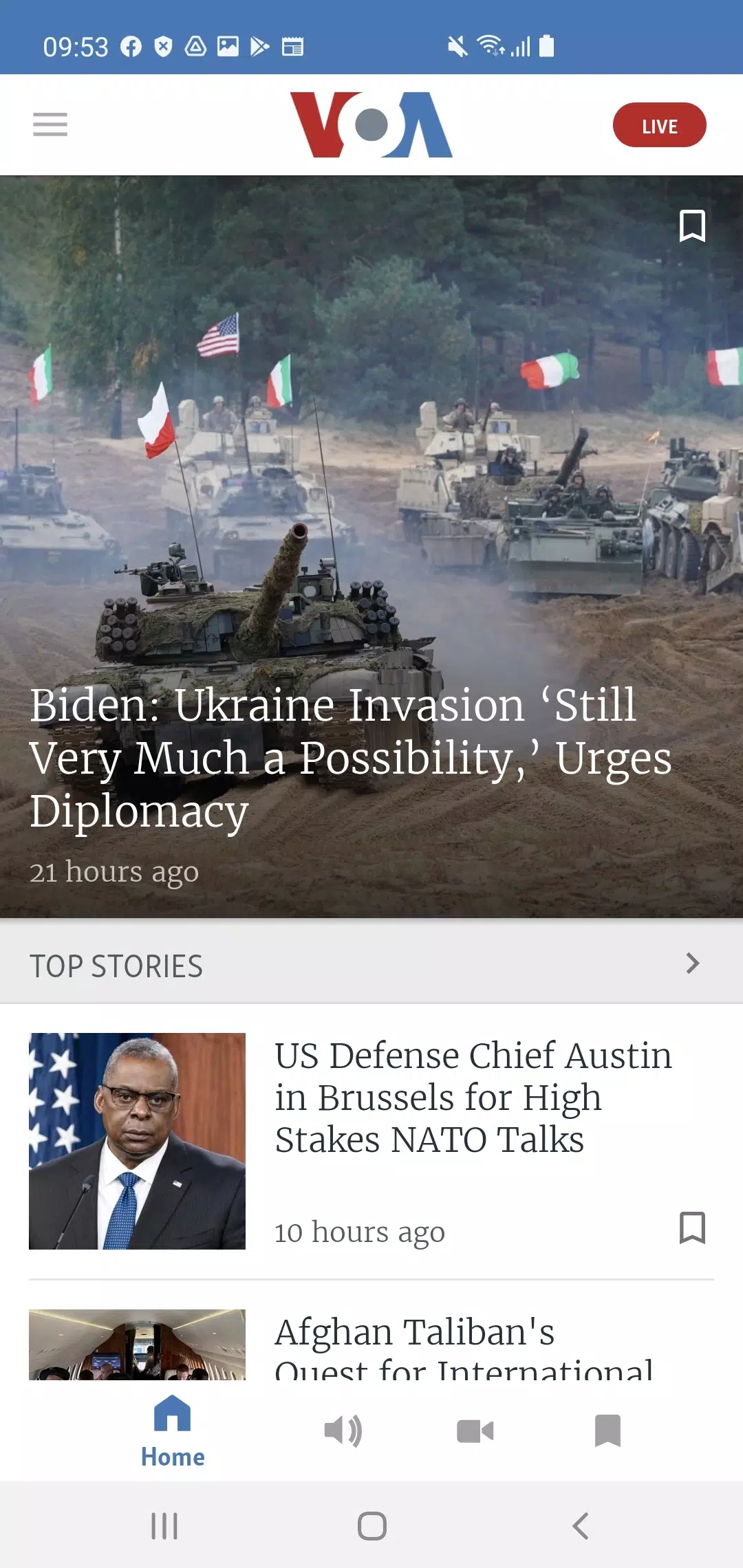 VOA News Tangkapan skrin 2