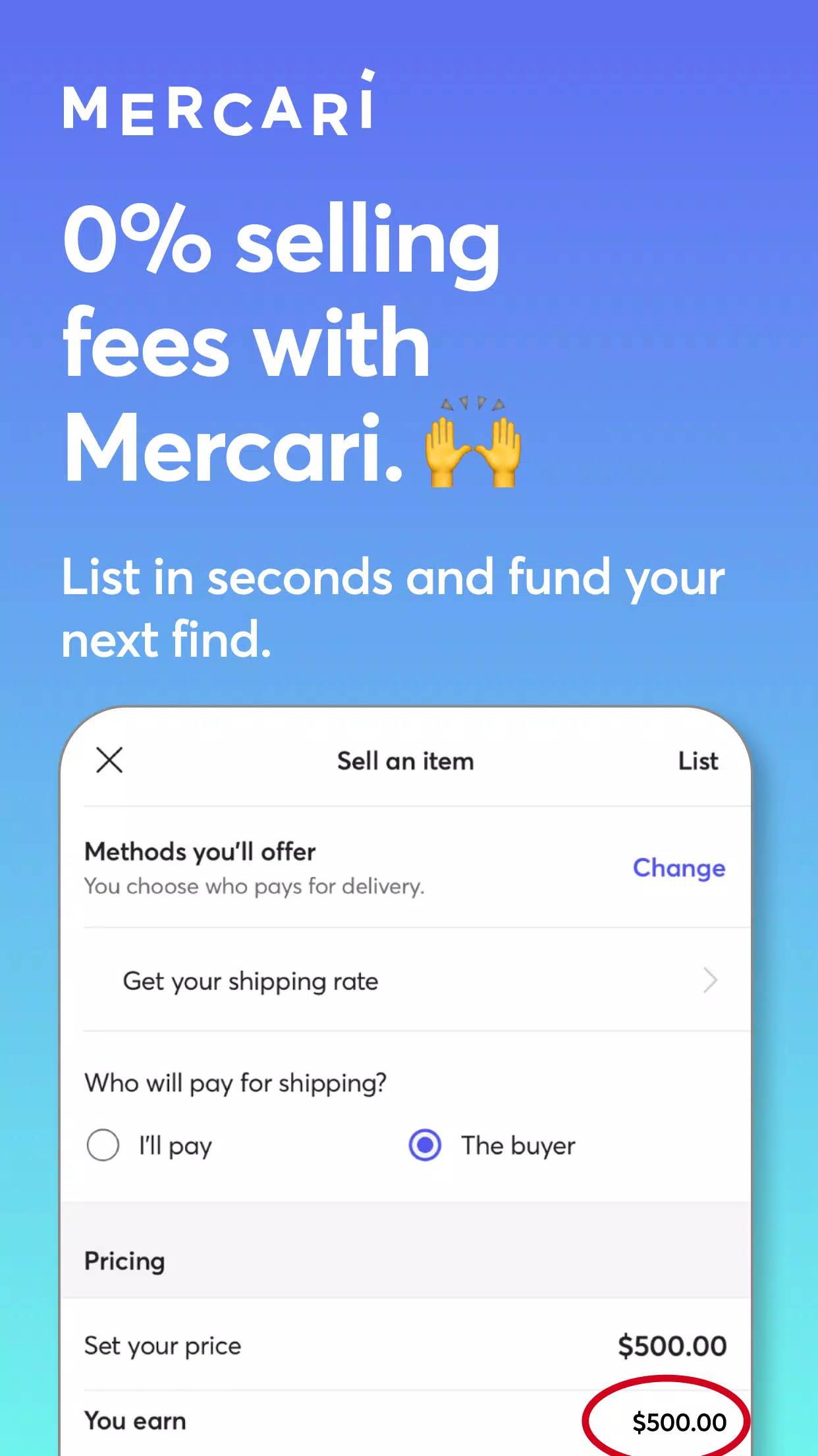 Mercari Screenshot 2