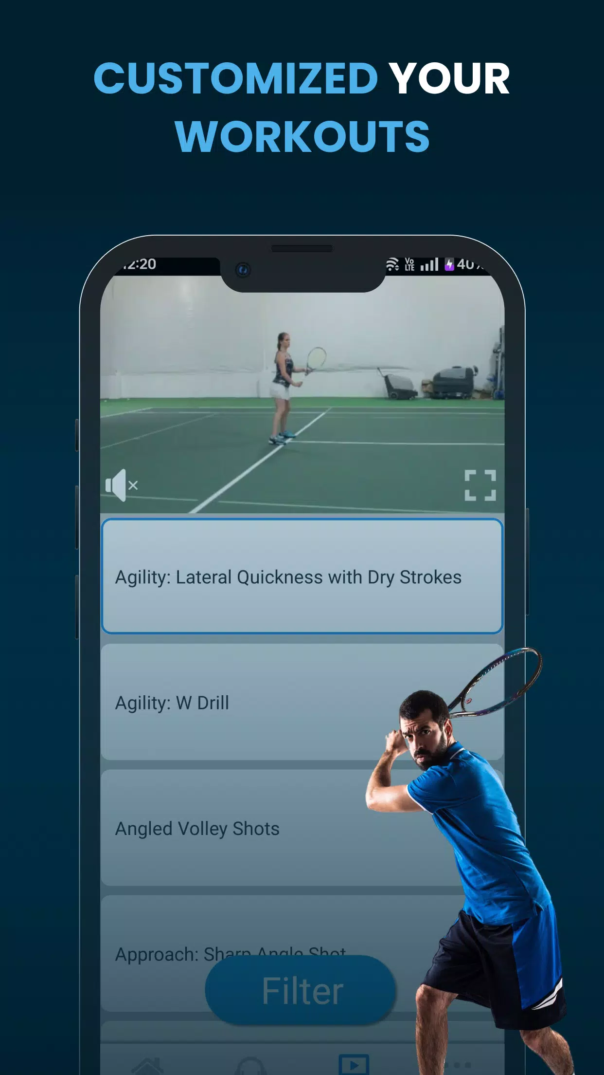 Tennis Training 螢幕截圖 1