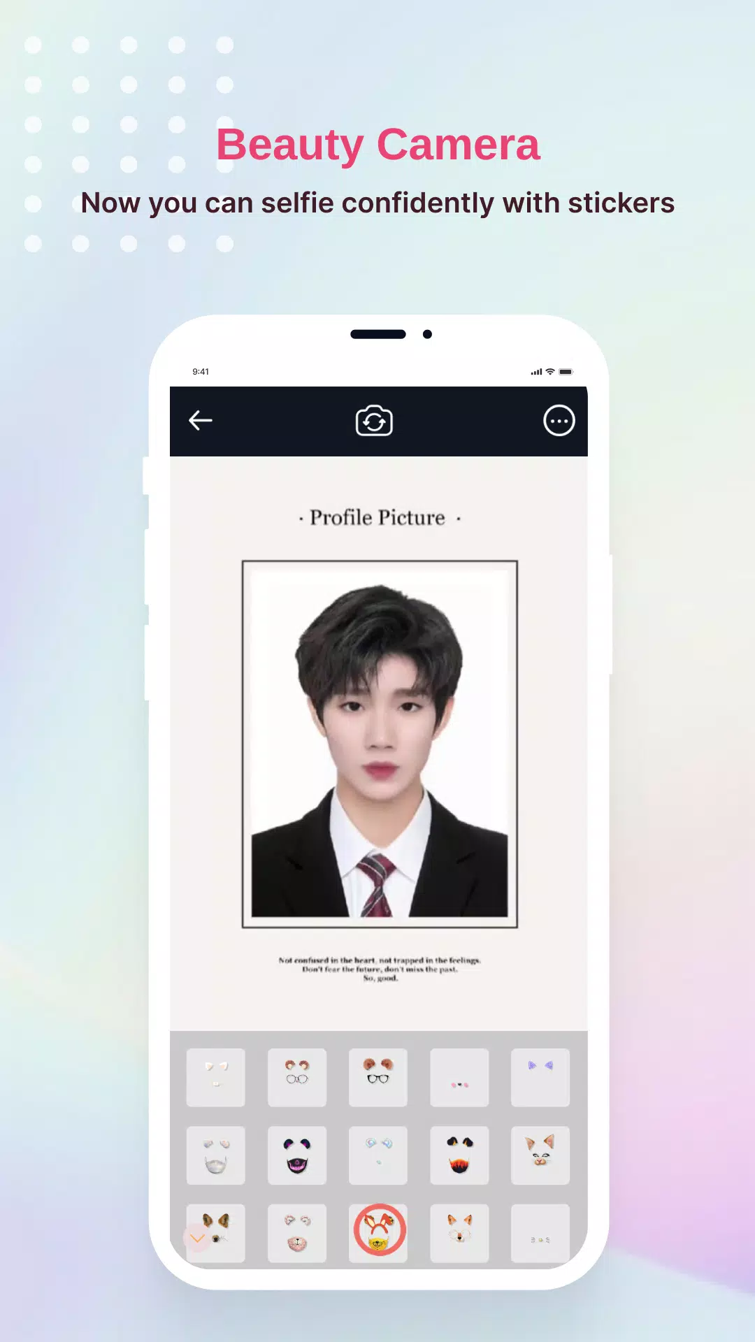 ID Photo Filter for TikTok Ekran Görüntüsü 1