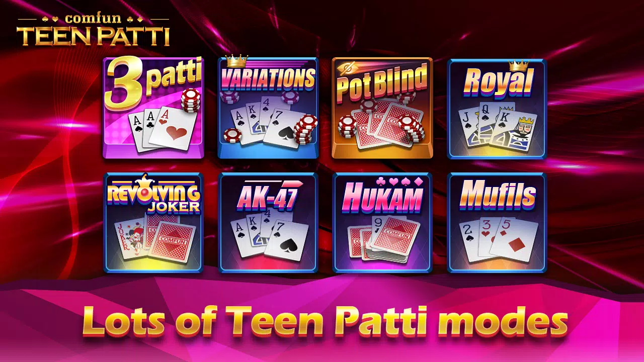 Teen Patti Comfun Card Online Captura de tela 1