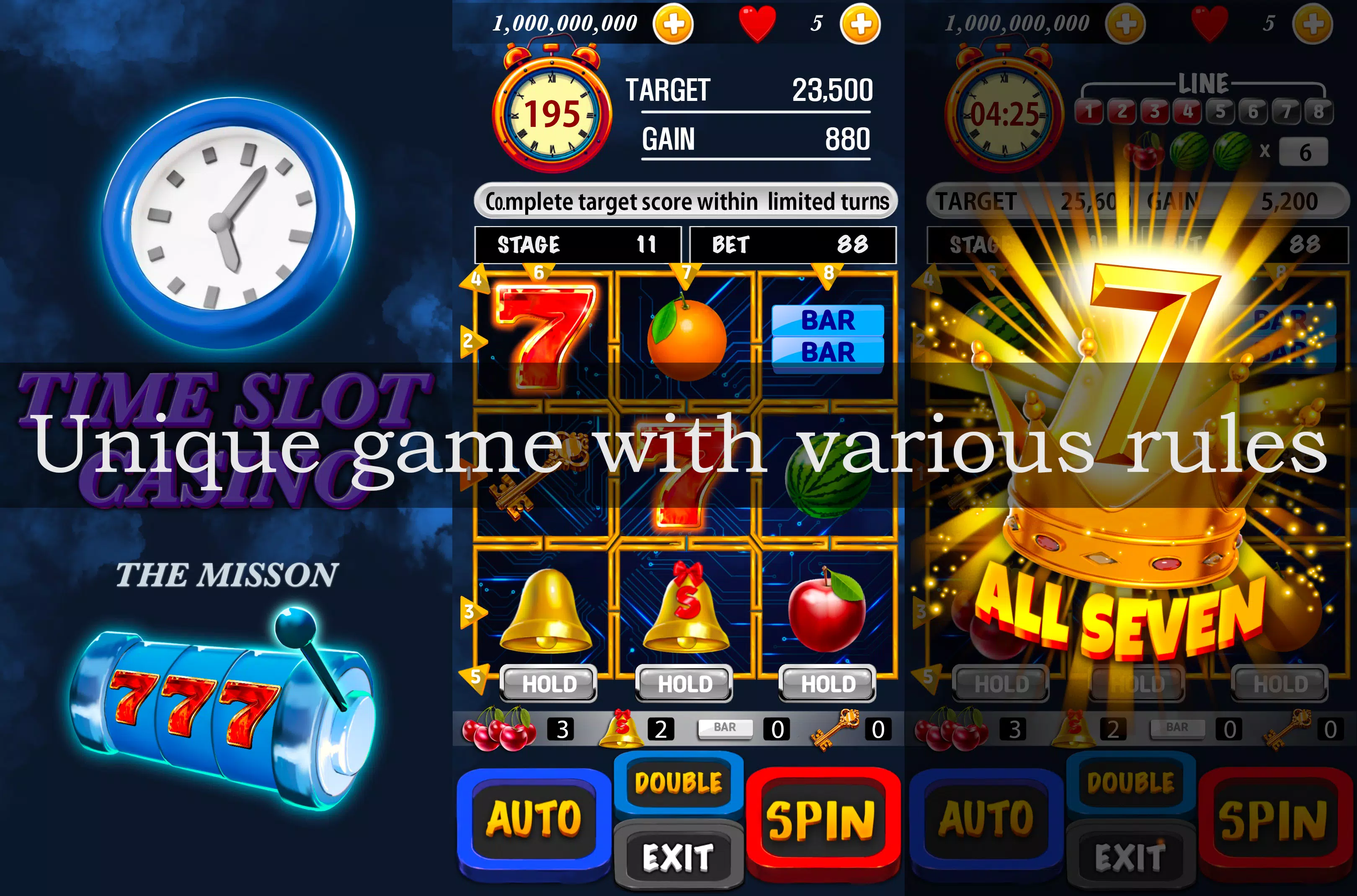 Time slot Casino : The Mission Zrzut ekranu 0