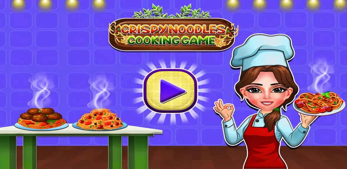 Crispy Noodles Cooking Game Schermafbeelding 2