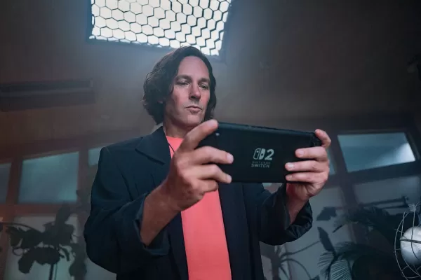 Paul Rudd trong quảng cáo mới của Nintendo Switch 2