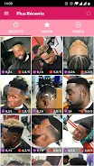 AfroBarber: men afro hairstyle स्क्रीनशॉट 0