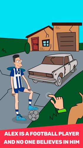 Alex - Idle Football Star Скриншот 0