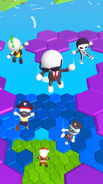 Do Not Fall .io Mod ภาพหน้าจอ 2