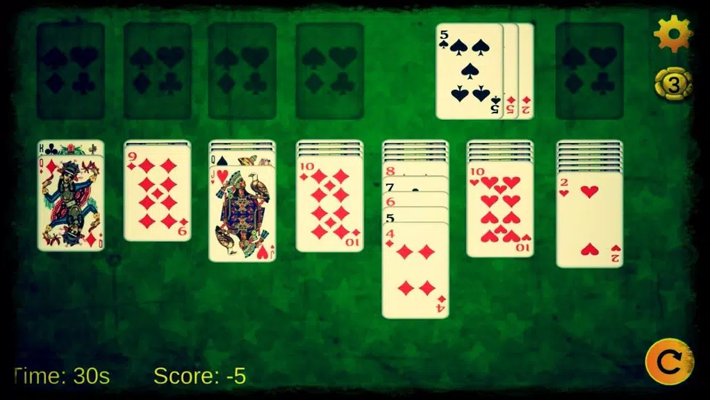 Mega Solitaire Card Game Tangkapan skrin 3