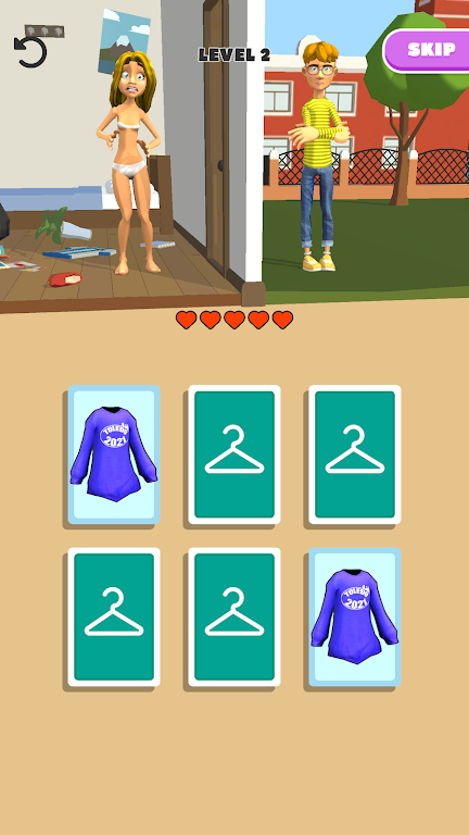 Get Dressed - Memorize & Match Zrzut ekranu 0