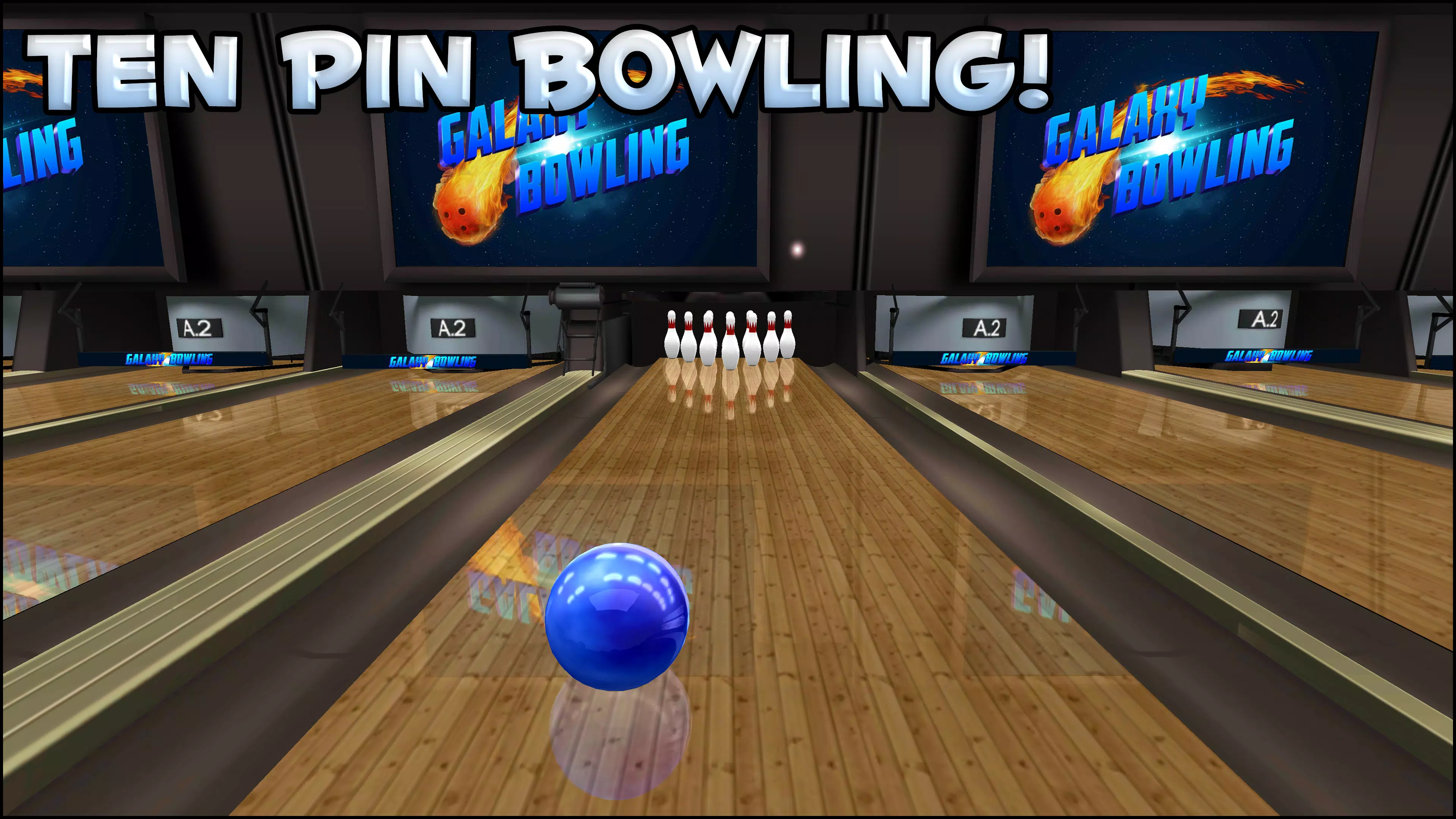 Galaxy Bowling 3D Screenshot 2