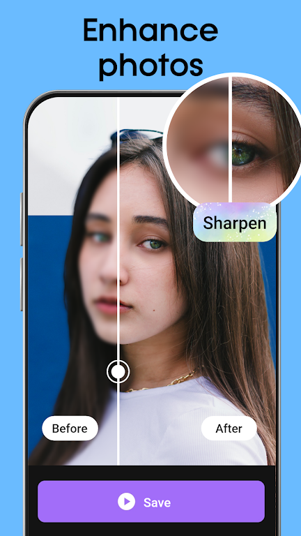 AI Photo Enhancer Editor スクリーンショット 1