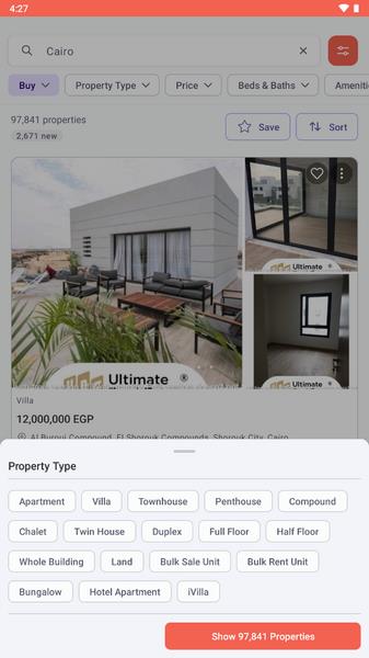 Propertyfinder 스크린샷 2