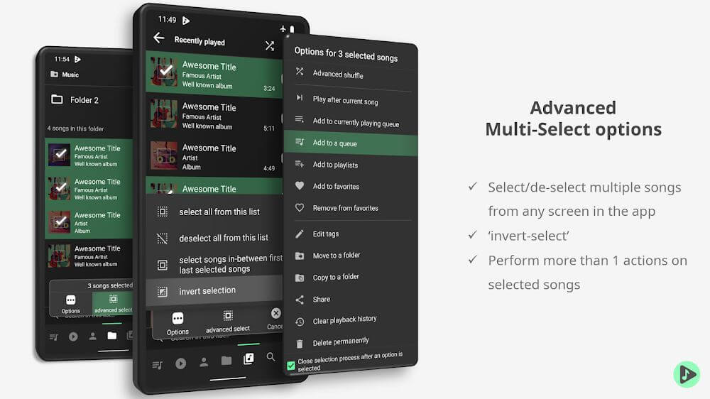 Musicolet Music Player Mod Screenshot 3