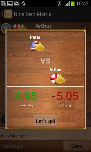 Nine Men's Morris Multiplayer 스크린샷 1