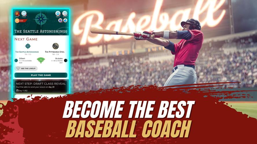 Astonishing Baseball Manager 螢幕截圖 0