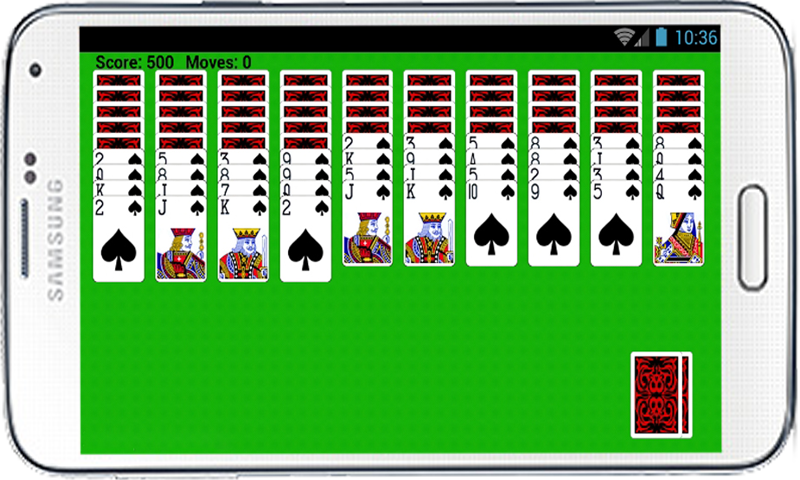 Schermata Spider Solitaire Free Game HD 3