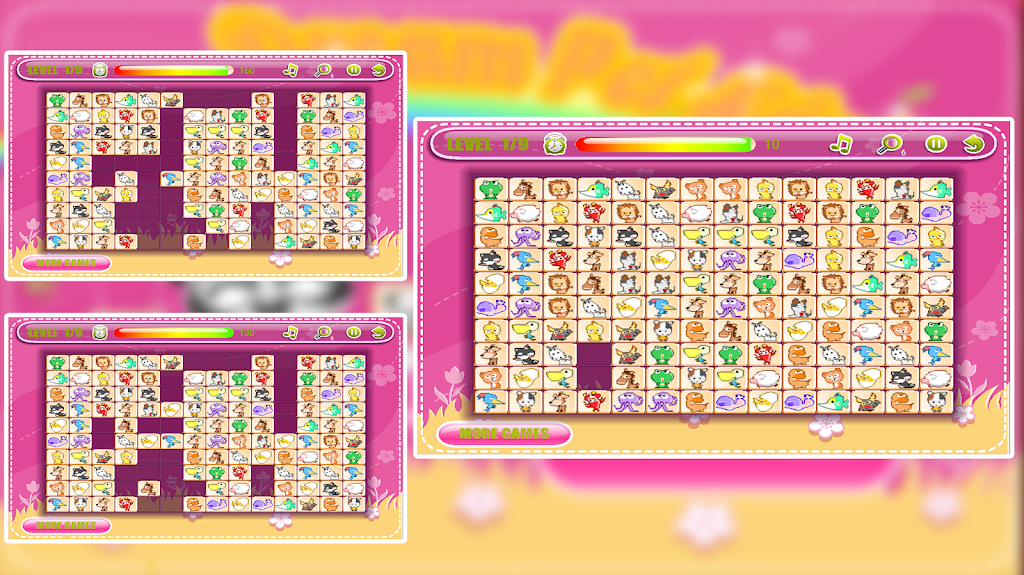 Schermata Dream Pet Link: Animal Mahjong Connect 2