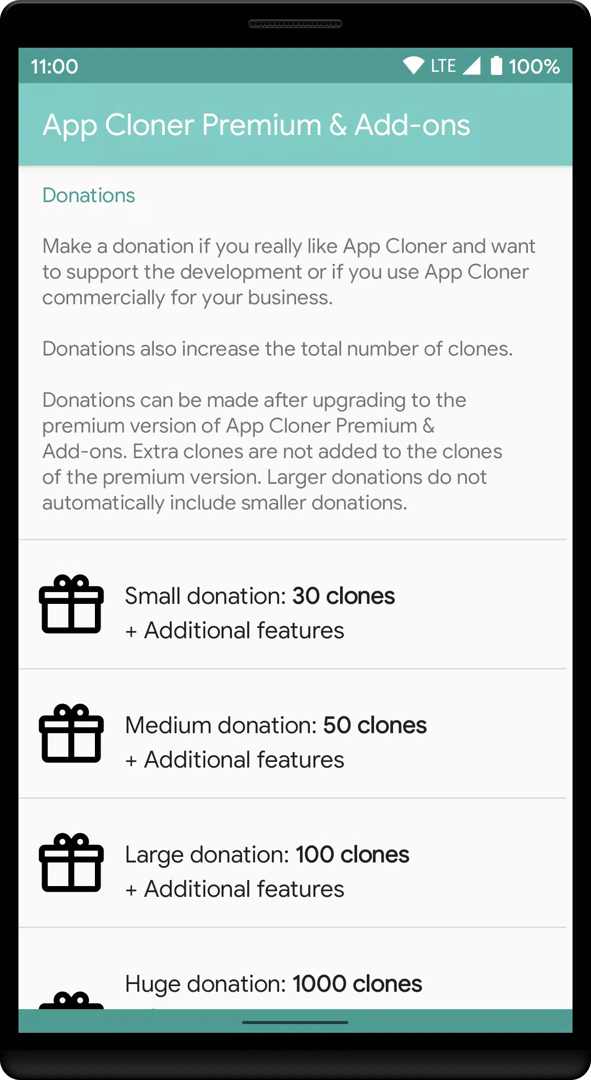 App Cloner Premium & Add-ons 스크린샷 1