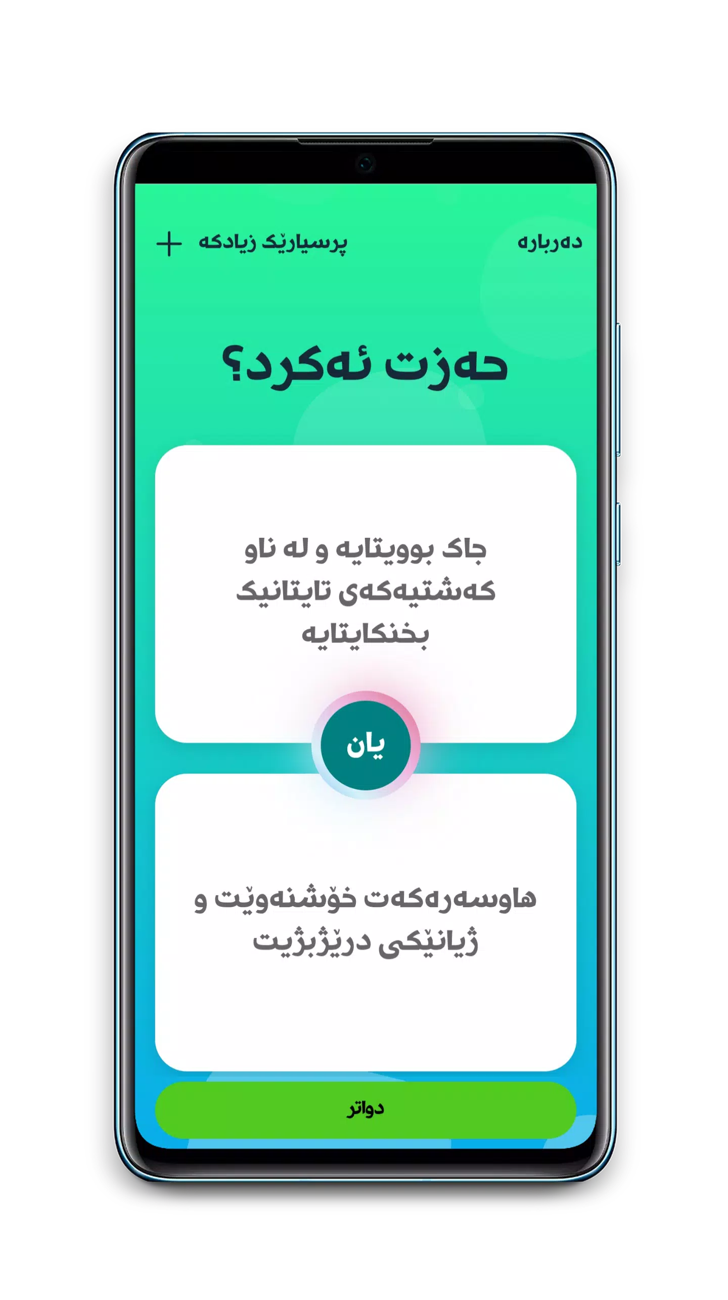 Schermata حەزت ئەکرد؟ 1