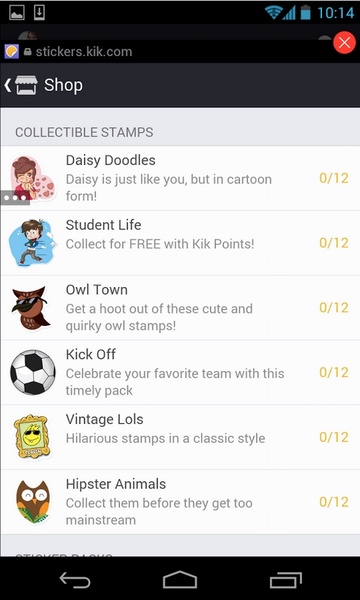 Kik Messenger Screenshot 3