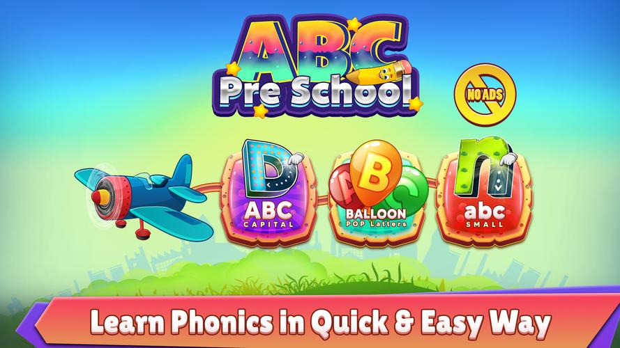Learn ABC Alphabets - Phonics Captura de pantalla 0
