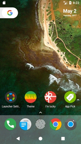 N+ Launcher Pro – Nougat 7.0 스크린샷 1