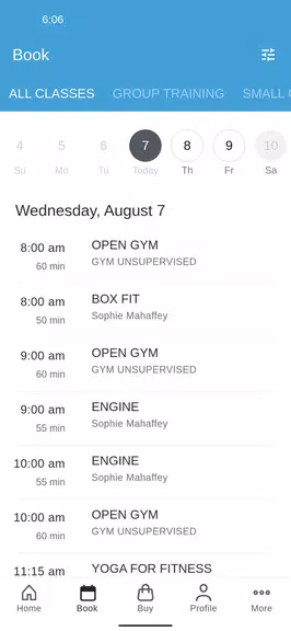 JJK Fitness ဖန်သားပြင်ဓာတ်ပုံ 1