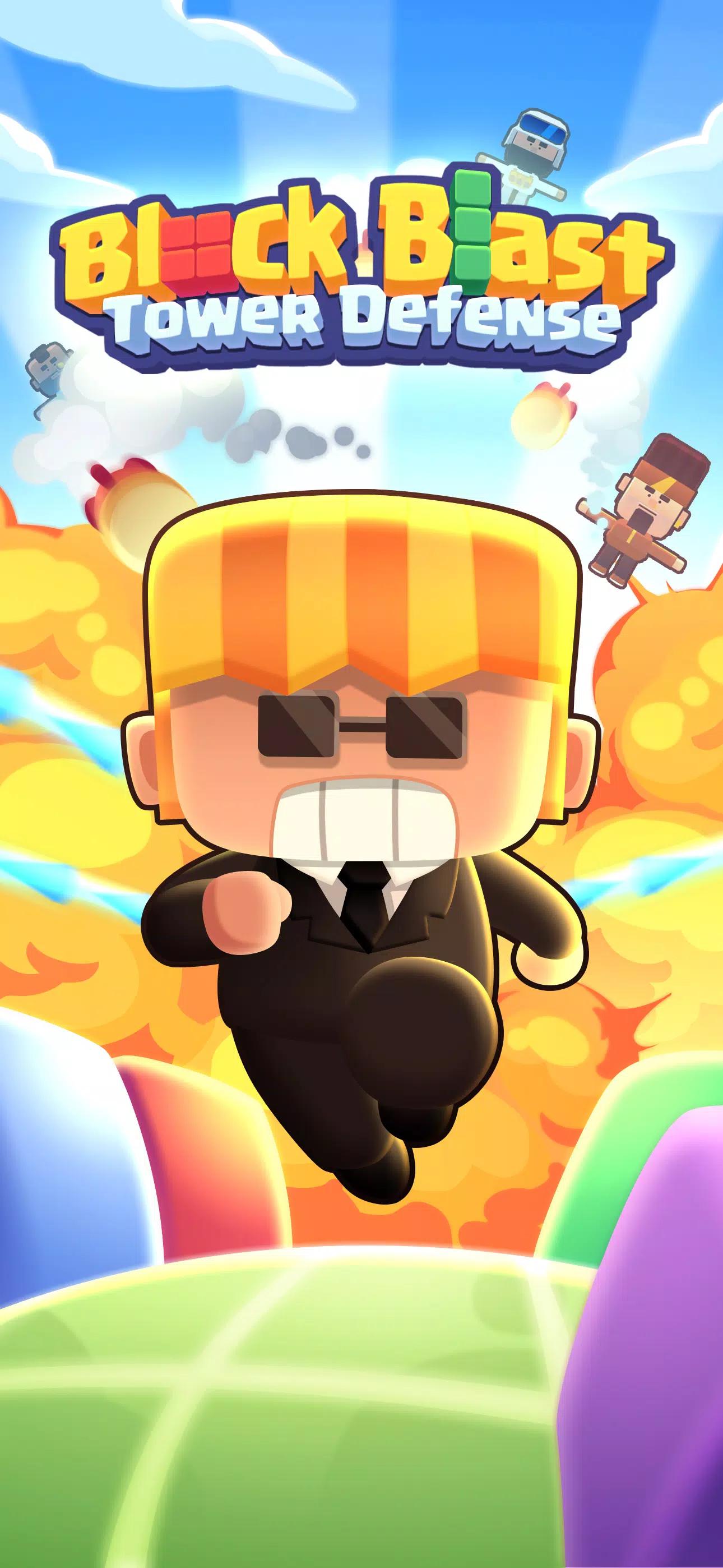 Block Blast: Tower Defense Ảnh chụp màn hình 0