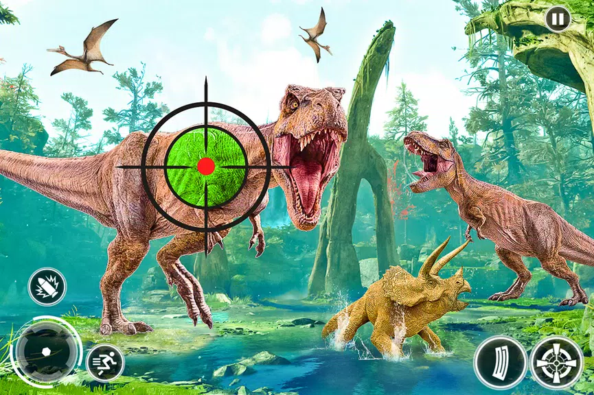 Super Dino Hunting Zoo Games 스크린샷 2