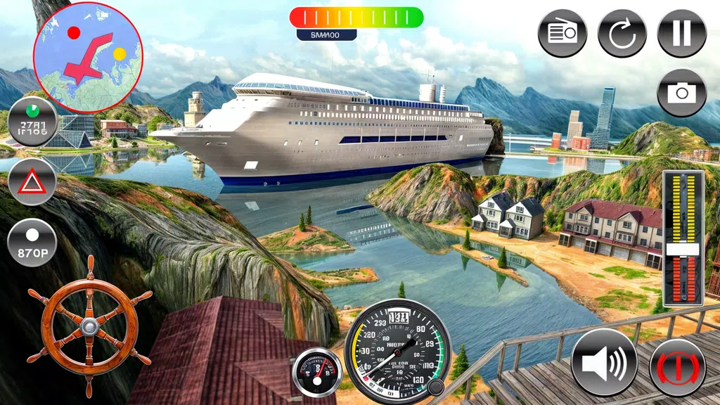 Transport Cruise Ship Games Ảnh chụp màn hình 0