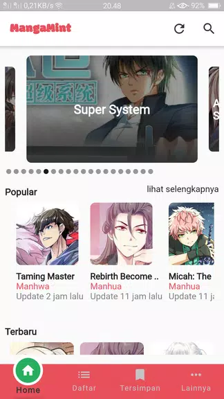 MangaMint - Baca Manga & Komik Bahasa Indonesia ภาพหน้าจอ 0