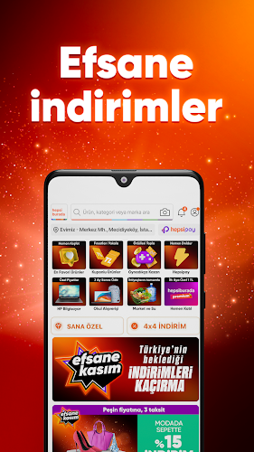 Hepsiburada: Online Alışveriş Capture d'écran 1