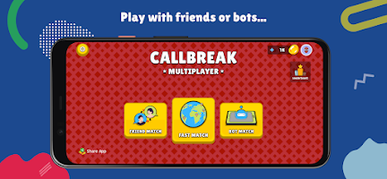 Call Break Multiplayer Ảnh chụp màn hình 2