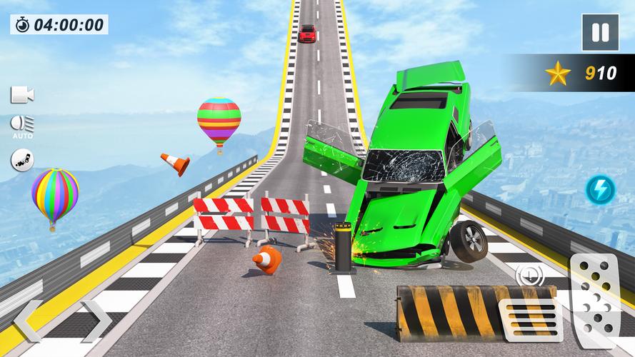 Car Crash Games Mega Car Games 螢幕截圖 1