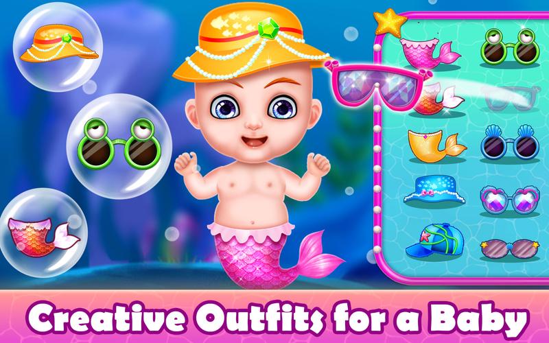 Mermaid Game: Newborn,Pregnant应用截图第3张