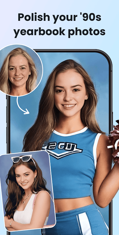 UpFoto – AI Photo Enhancer Mod ဖန်သားပြင်ဓာတ်ပုံ 2