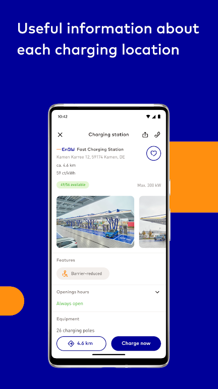 Schermata EnBW mobility+: EV charging 0