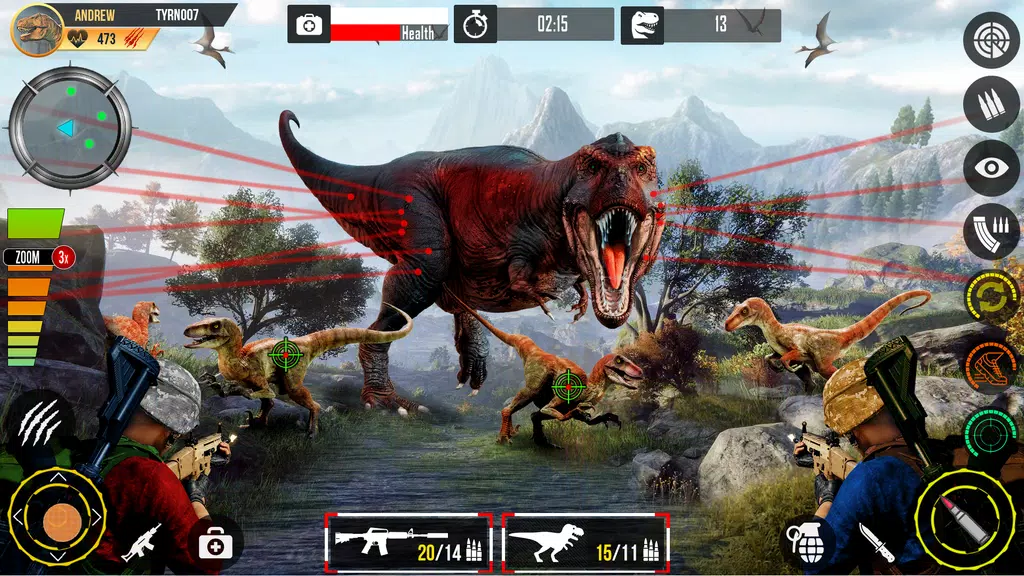 Real Dino Hunting Gun Games 스크린샷 2
